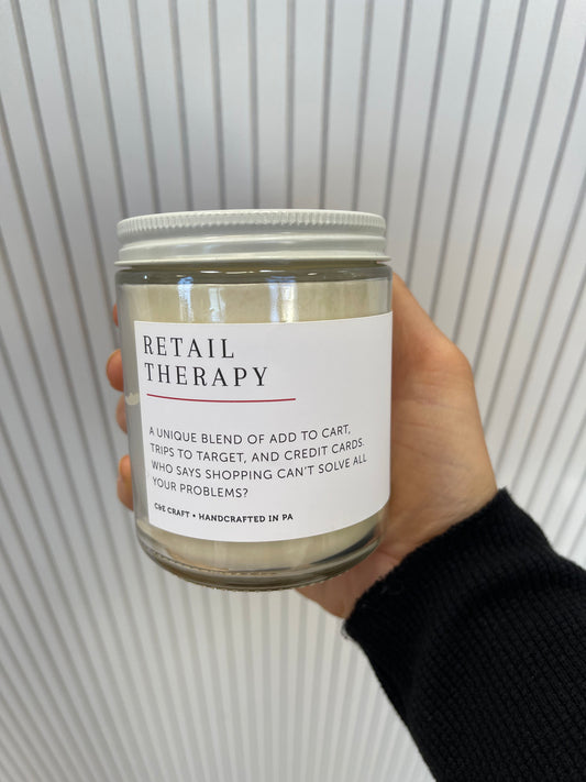 Retail Therapy Candle - Clothe Boutique