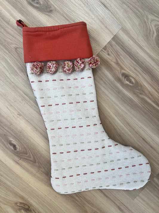 Pom Pom Stocking - Clothe Boutique