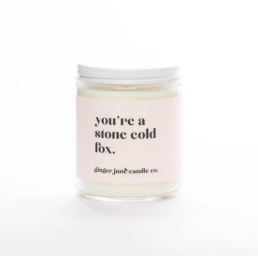 Stone Cold Fox Candle - Clothe Boutique