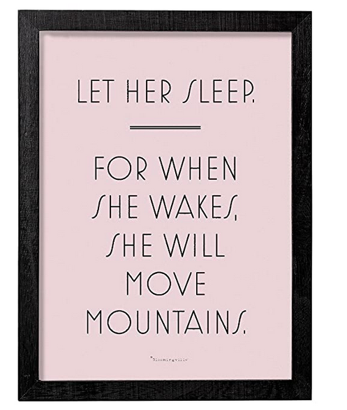 Let Her Sleep Wall Decor - Clothe Boutique