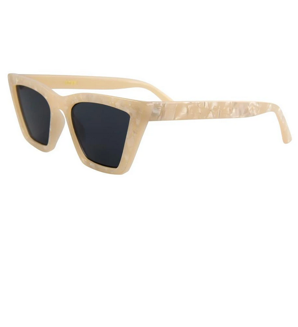 Rosey iSea Sunglasses - Cream - ClotheBoutique