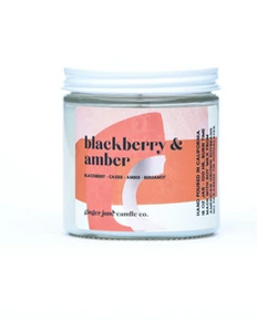 Blackberry Amber 16oz Candle - Clothe Boutique