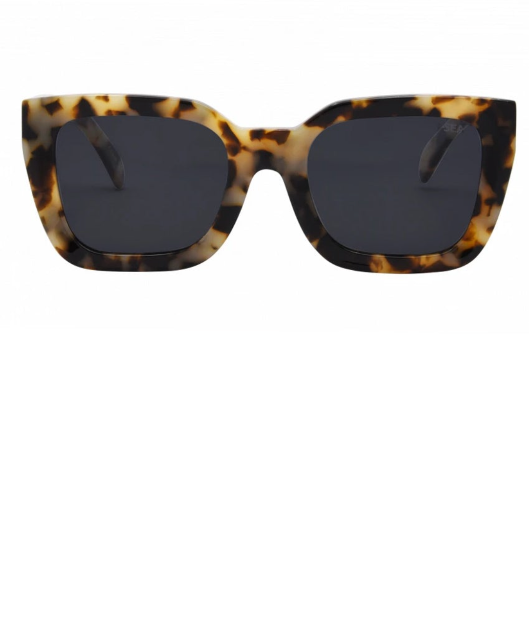 Alden iSea Sunglasses - Snow Tort/Smoke - Clothe Boutique
