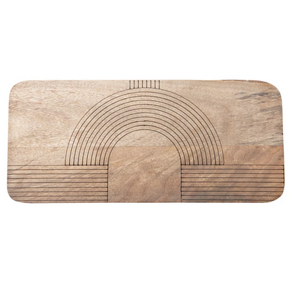Rainbow Carved Cutting Board - Clothe Boutique