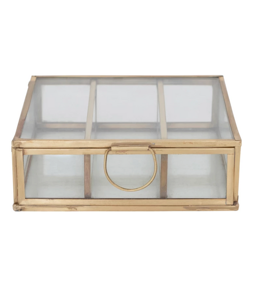 Matte Gold Jewelry Box - Clothe Boutique