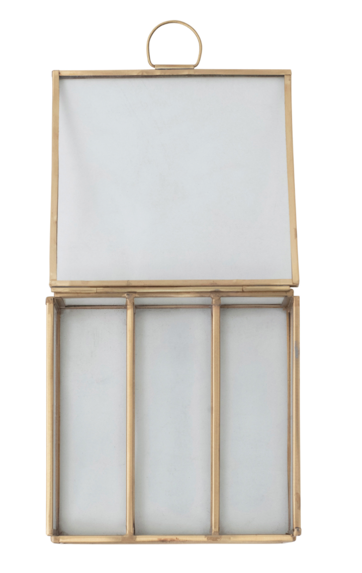 Matte Gold Jewelry Box - Clothe Boutique