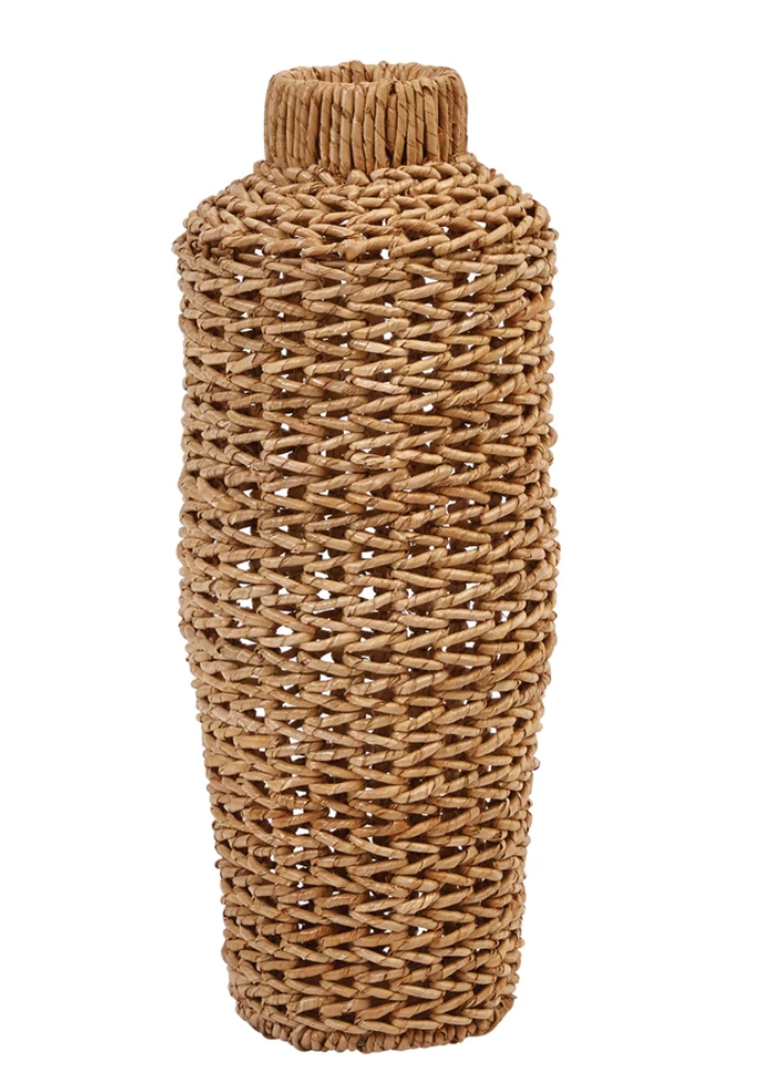 22''H Wicker Vase - Clothe Boutique