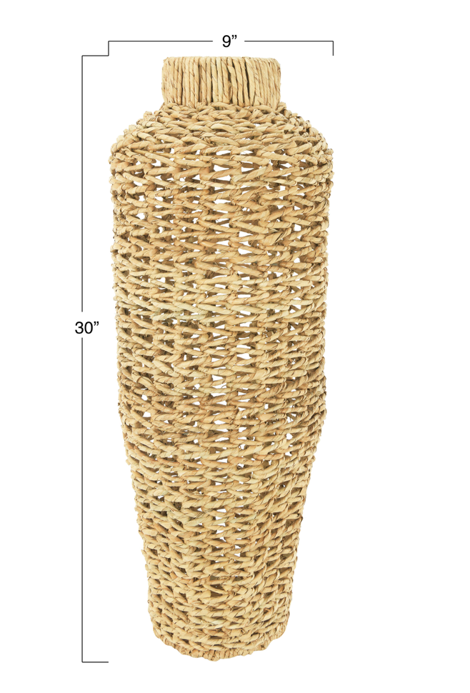 30''H Wicker Vase - Clothe Boutique