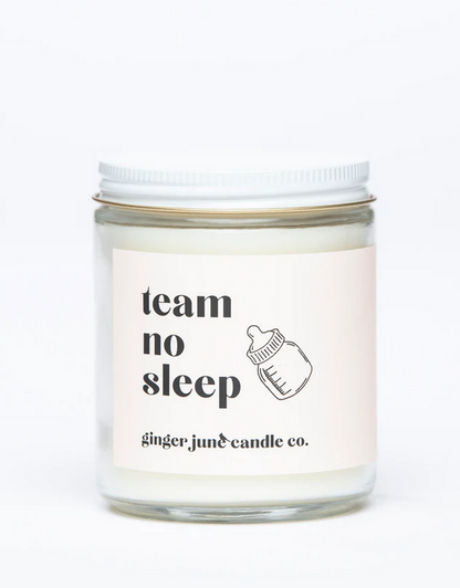 Team No Sleep Candle - Clothe Boutique