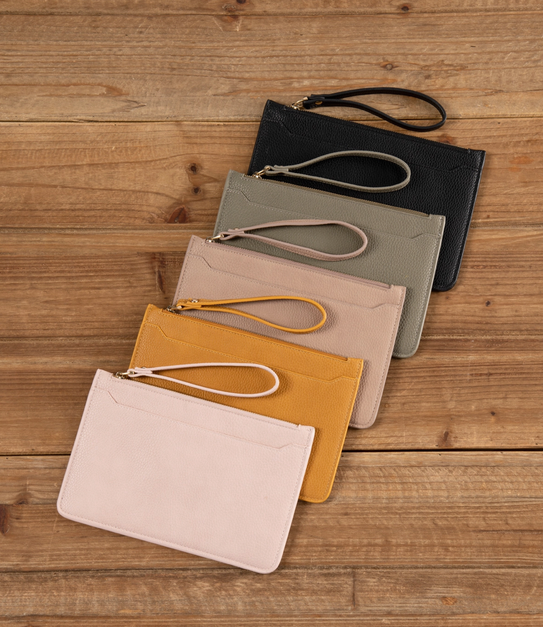 Cece Wristlet Taupe - Clothe Boutique