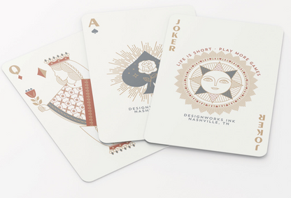 Modern Deco Playing Cards - Clothe Boutique