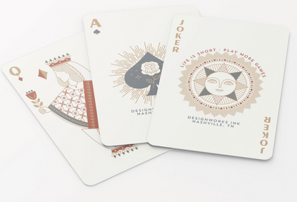 Modern Deco Playing Cards