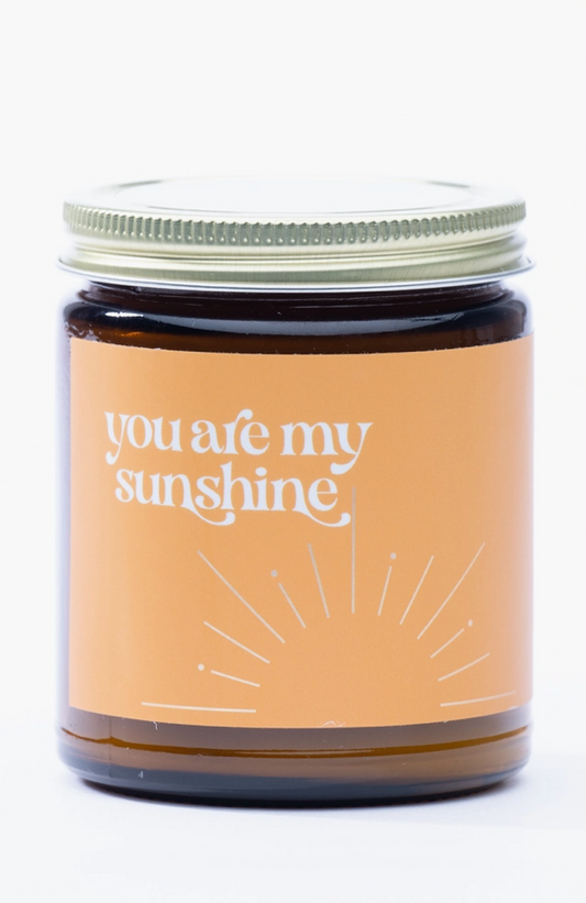 You Are Sunshine Candle