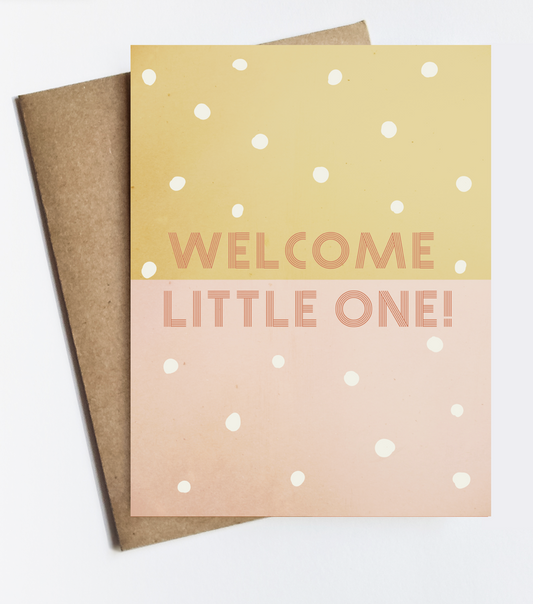 Welcome Little One Card