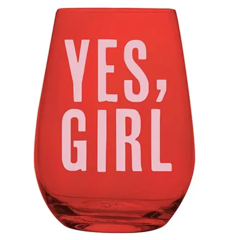 Yes Girl Glass