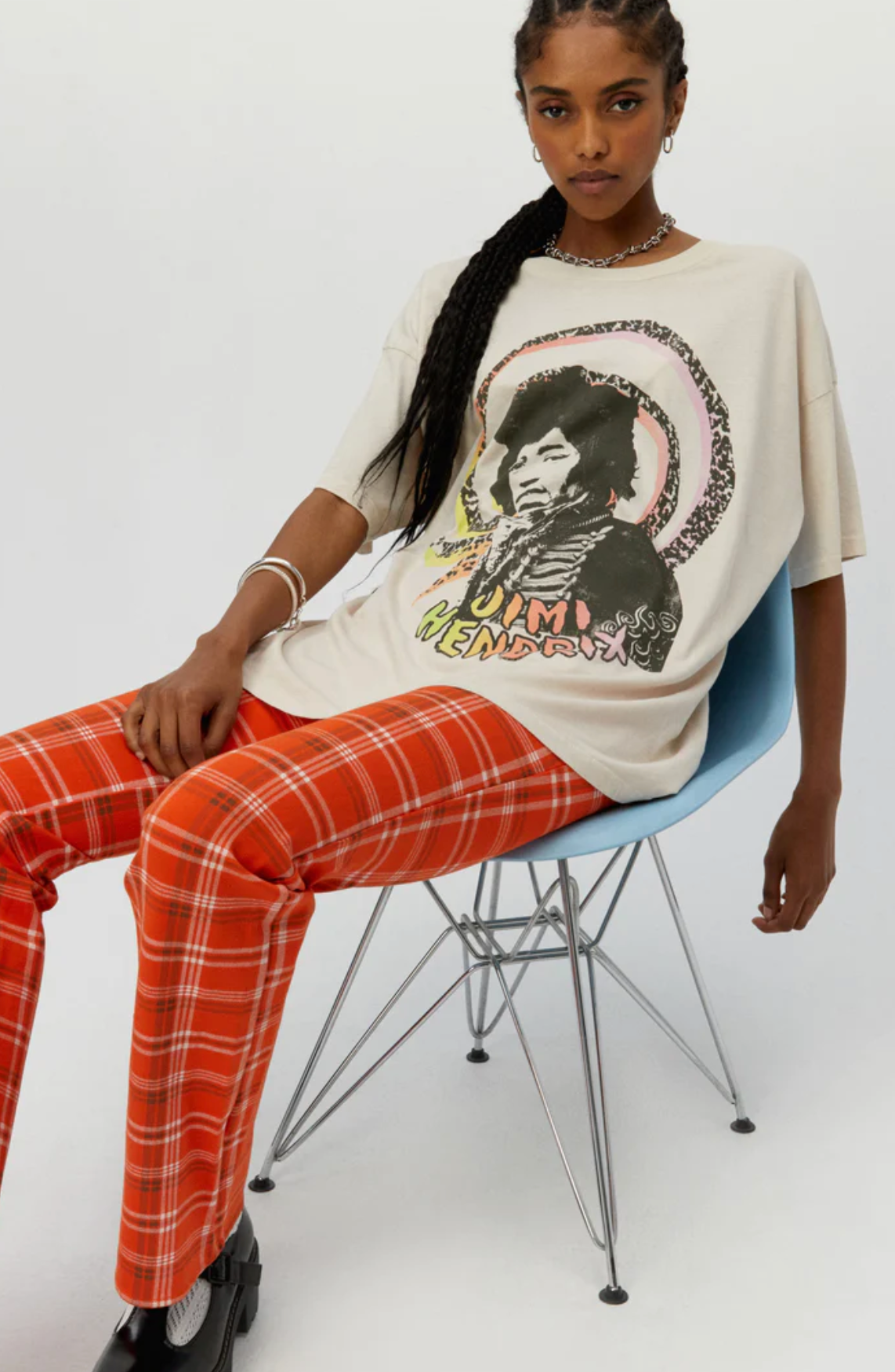 Jimi Hendrix Spiral Merch T-shirt