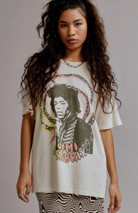 Jimi Hendrix Spiral Merch T-shirt