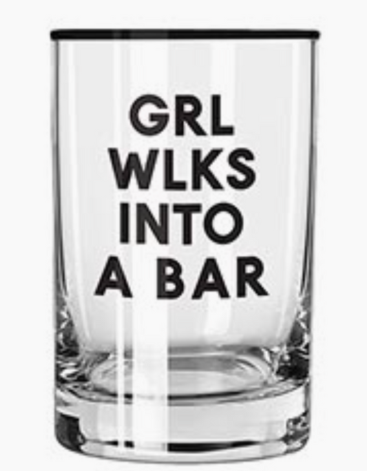 Grl Wlks Into Glass - Clothe Boutique