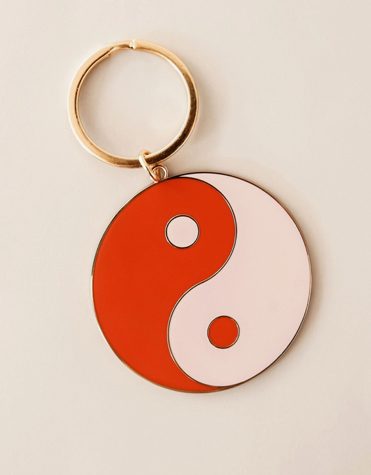 Yin Yang Keychain - Clothe Boutique