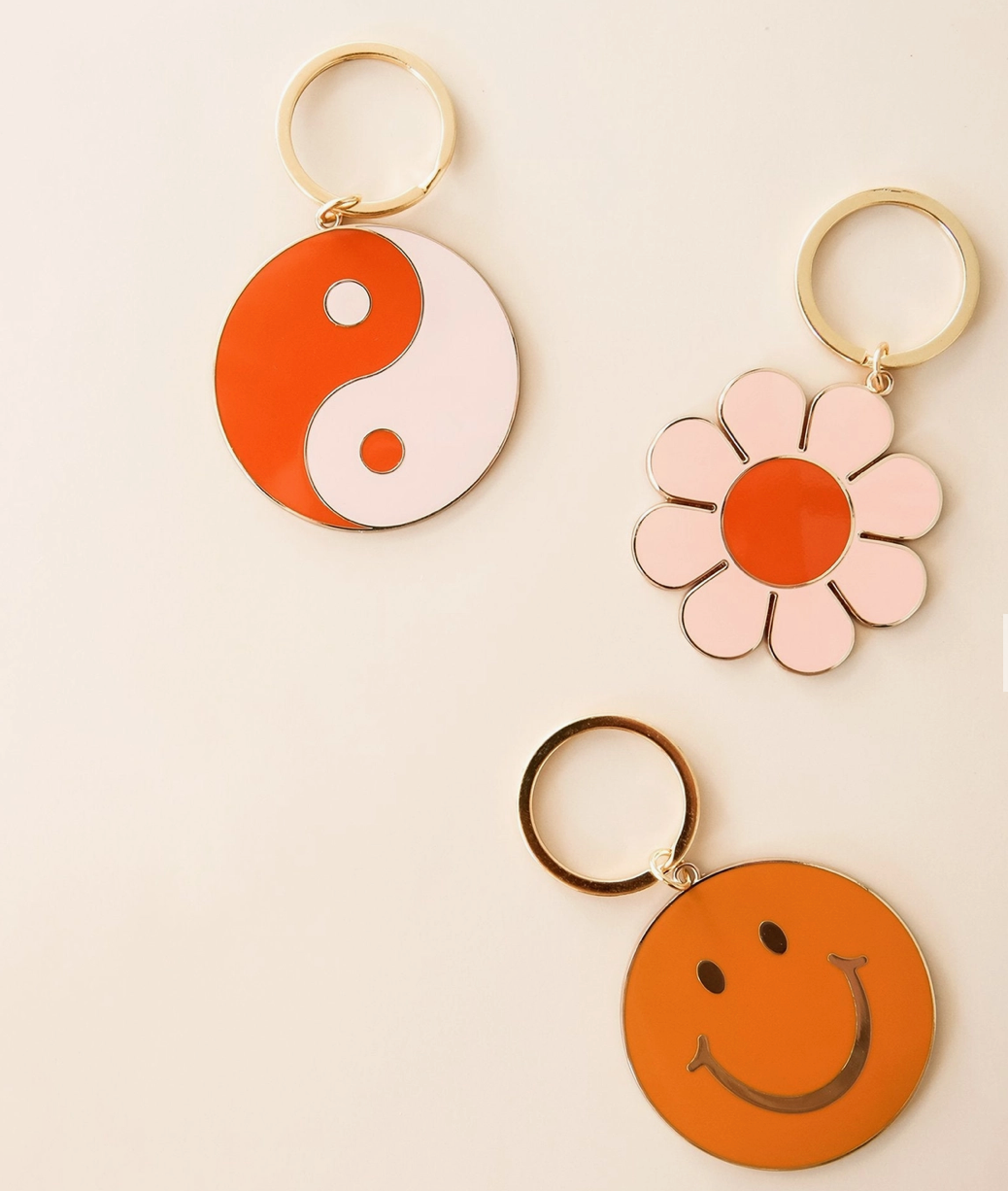 Yin Yang Keychain - Clothe Boutique