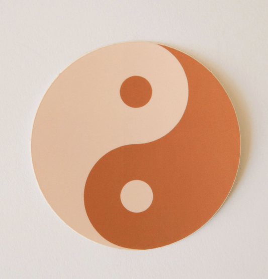Yin Yang Sticker - Clothe Boutique
