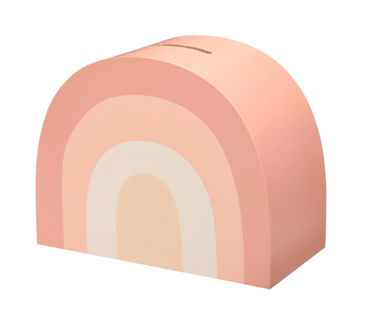 Wooden Rainbow Bank - Clothe Boutique