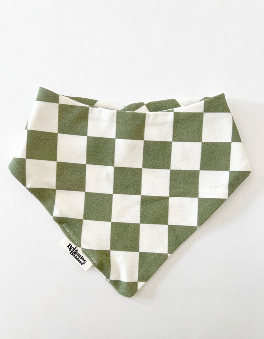 Checker Baby Bib - Clothe Boutique