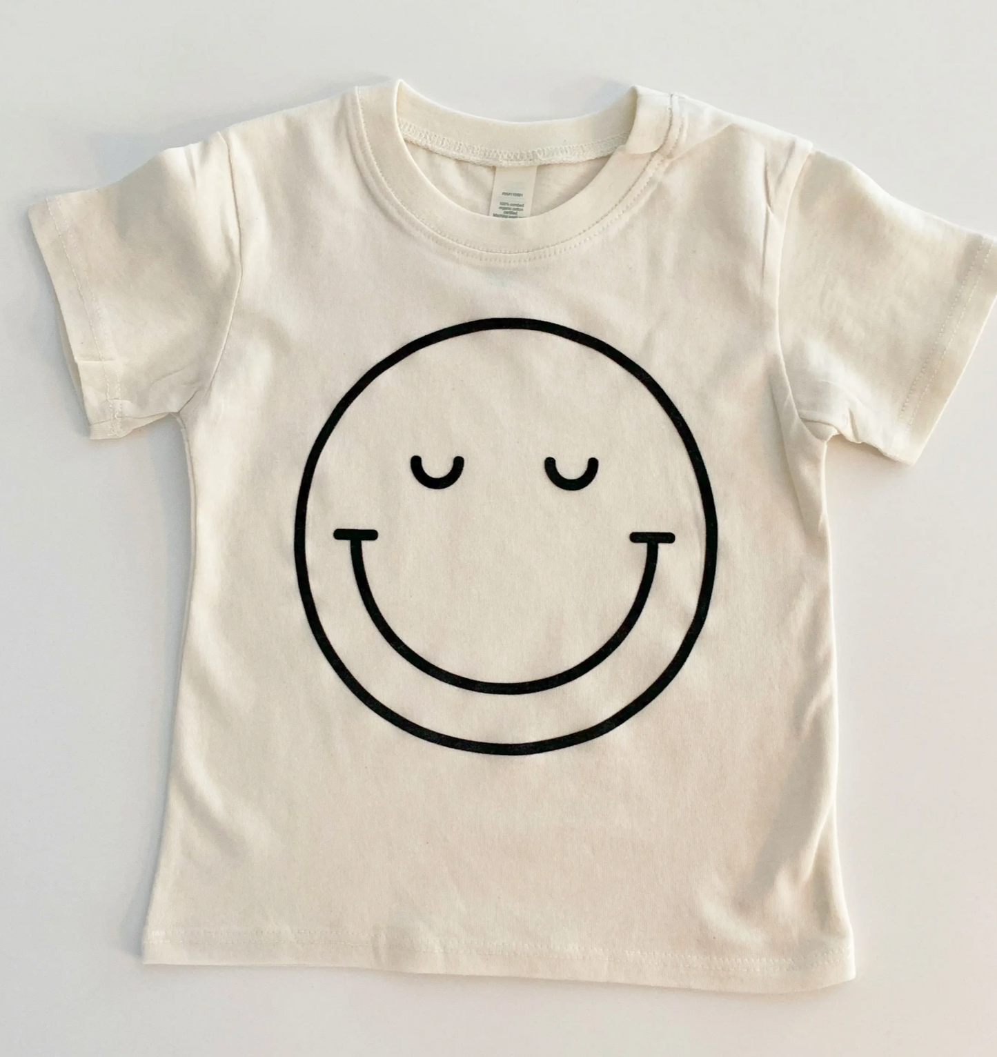 Smiley Organic Baby T-shirt