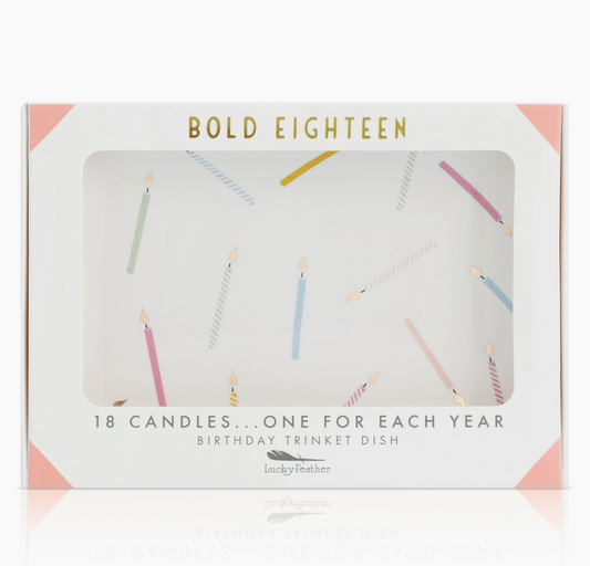 Milestone Birthday Dish - 18 - Clothe Boutique