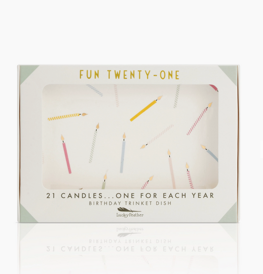 Milestone Birthday Dish - 21 - Clothe Boutique
