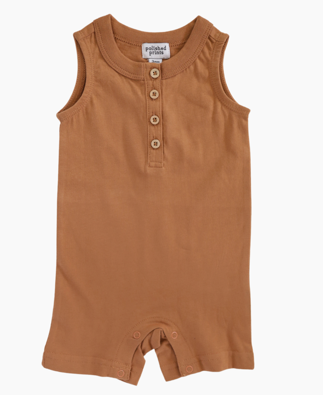 Toasted Nut Shorty Romper - Clothe Boutique
