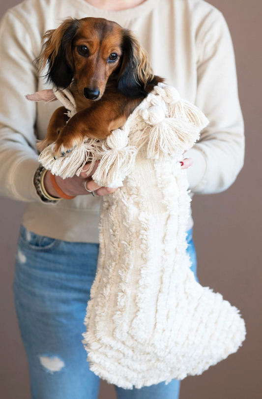 Boho Tassel Stocking - Clothe Boutique