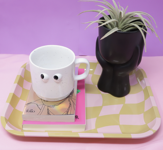 Checkered Trinket Tray - Clothe Boutique