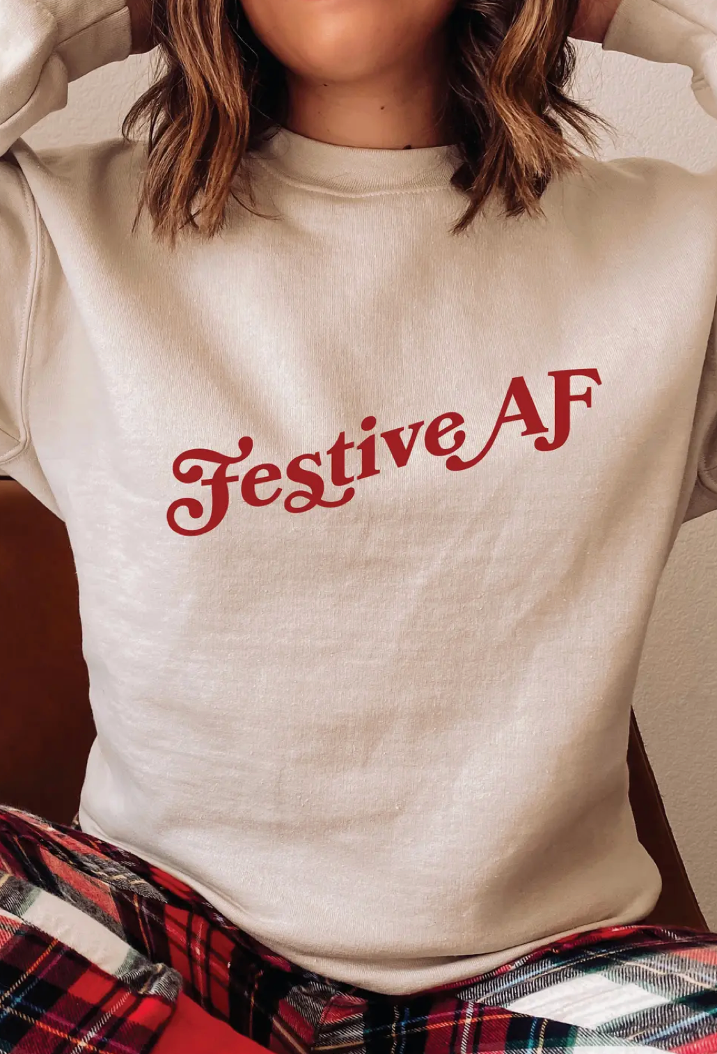 Festive AF Holiday T-shirt