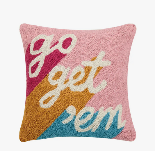 Go Get 'Em Hook Pillow - Clothe Boutique