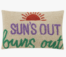 Load image into Gallery viewer, Suns Out Buns Out Hook Pillow