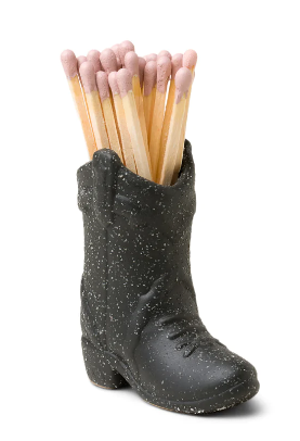 Cowboy Boot Match Holder Black - Clothe Boutique
