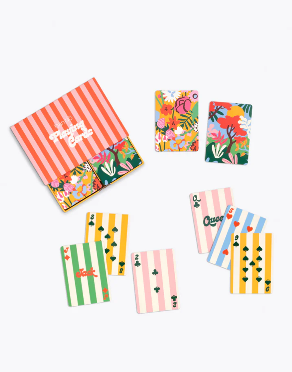 Floral Playing Cards