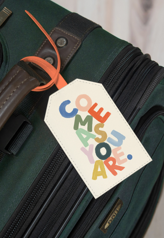 Come As You Are Luggage Tag