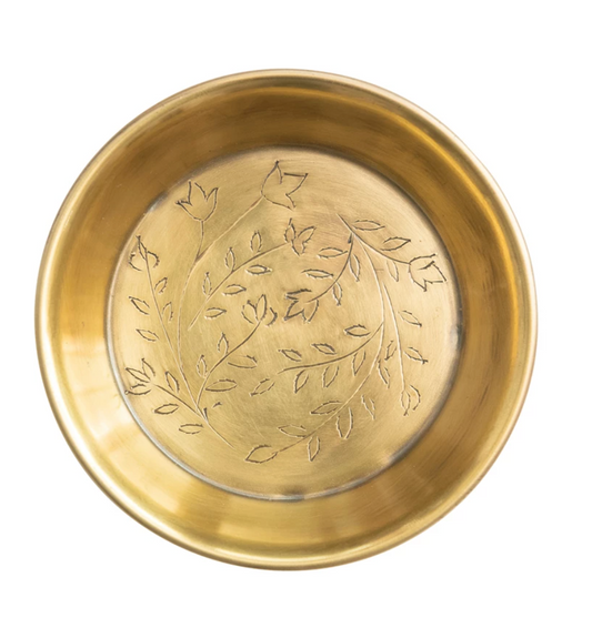 Round Metal Dish