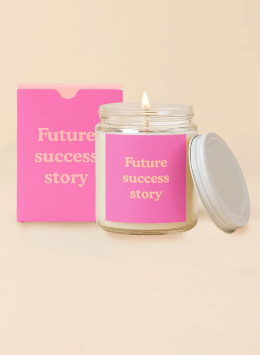 Future Success Story Candle