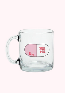 Chill Pill Glass Mug