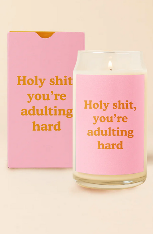 Adulting Hard Candle