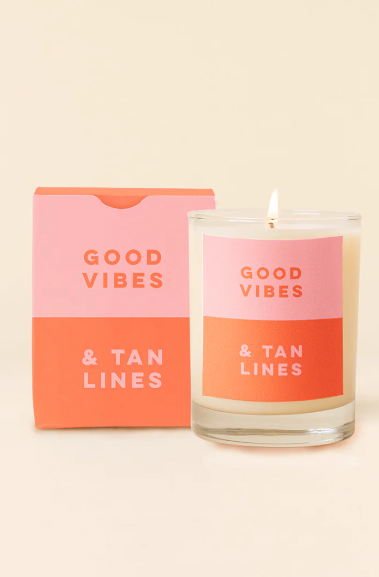 Good Vibes Tan Lines Candle