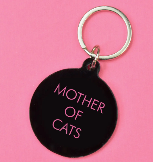 Mother of Cats Keytag