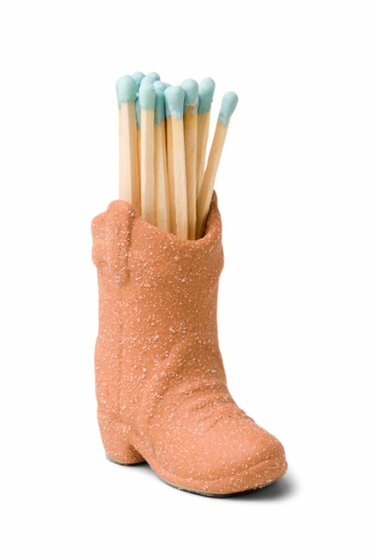 Cowboy Boot Match Holder Terracotta - Clothe Boutique