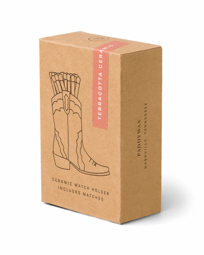 Cowboy Boot Match Holder Terracotta - Clothe Boutique