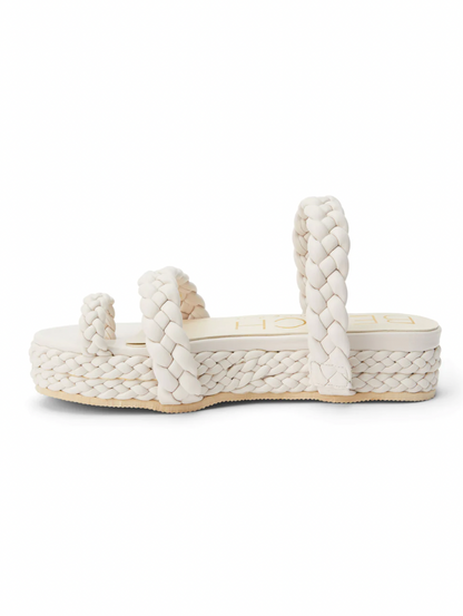 Voyage Matisse Braided Sandals Ivory