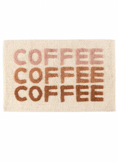 Coffee Coffee Coffee Bath Mat