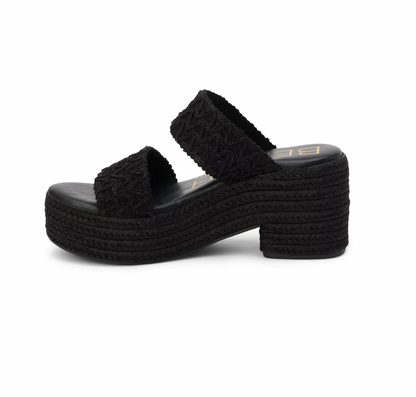 Matisse Ocean Ave Sandals Black Rope